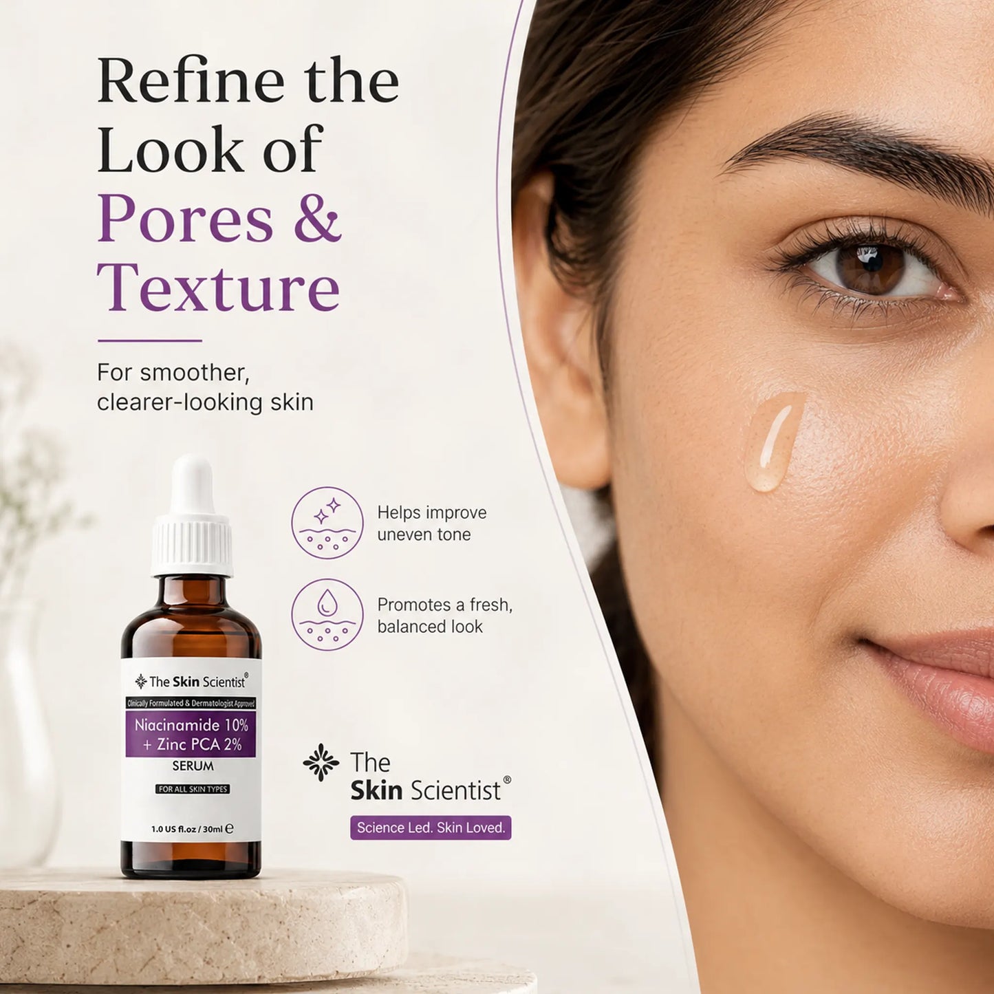 Niacinamide 10% + Zinc 2% Serum