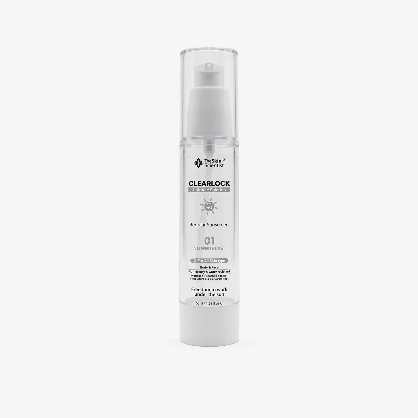 SPF 60 Sunscreen
