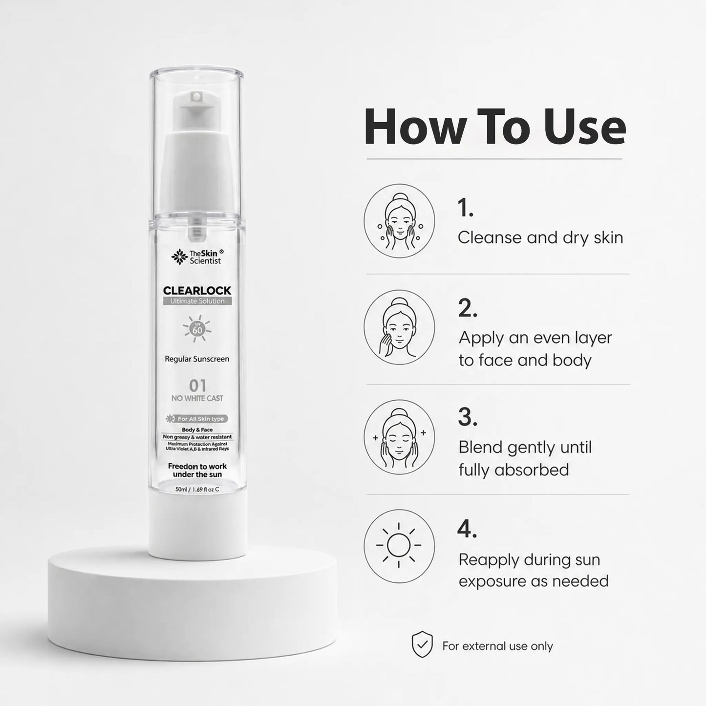 SPF 60 Sunscreen