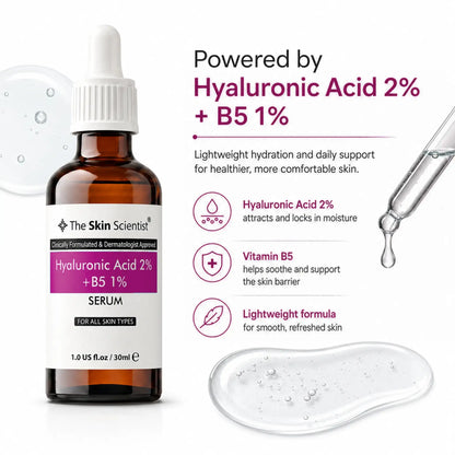 Hyaluronic Acid 2% + B5 1% Serum