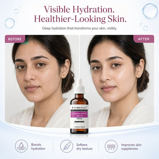 Hyaluronic Acid Serum packaging - The Skin Scientist Pakistan