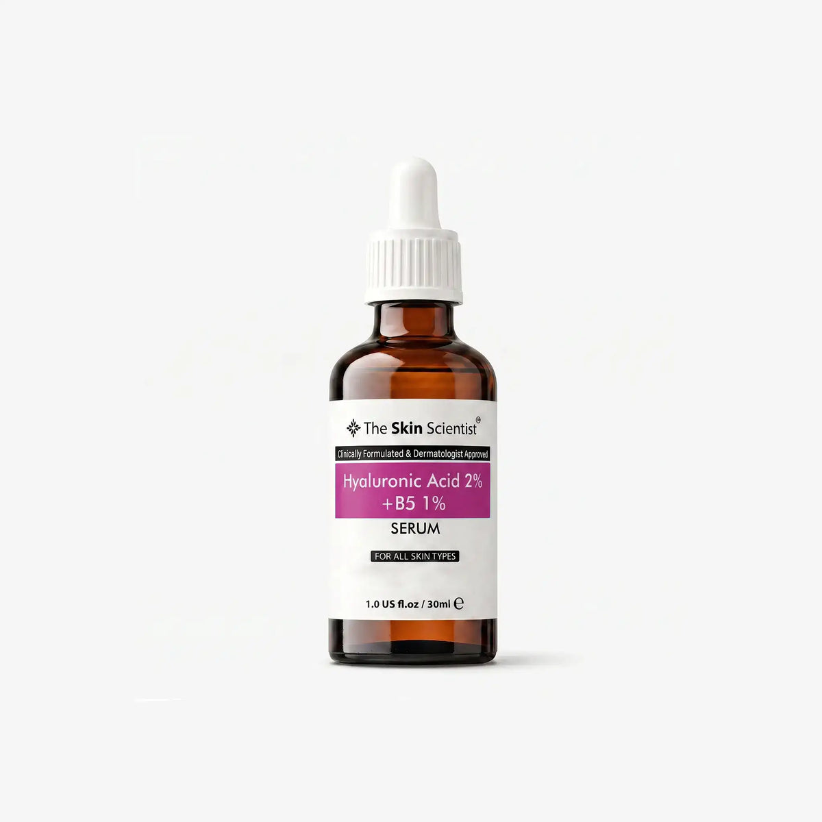 Hyaluronic Acid 2% + B5 1% Serum bottle - The Skin Scientist Pakistan