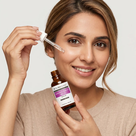 Hyaluronic Acid Serum texture and application